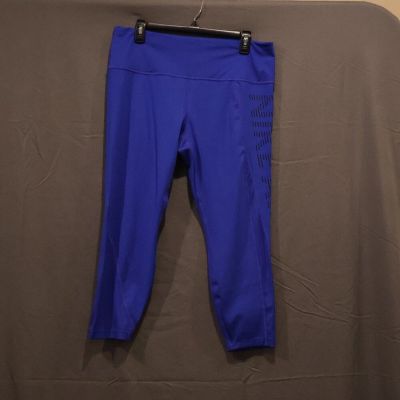 NIKE Air Epic Fast Women's 7/8 Running Leggings - Blue - Size 1X